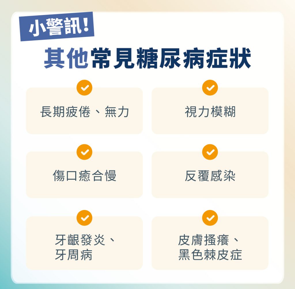 【糖尿病症狀大揭密】三多一少只是基本,這些隱藏警訊更危險! - 永業生醫